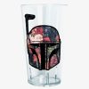 Kitchen * | Star Wars Boba Floral Pint Glass Sale Online