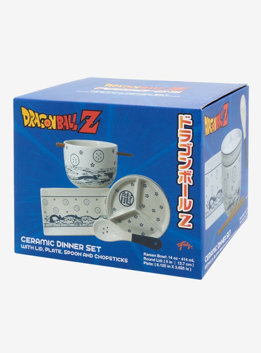 Kitchen * | Dragon Ball Z Ceramic Dinner Set Classical