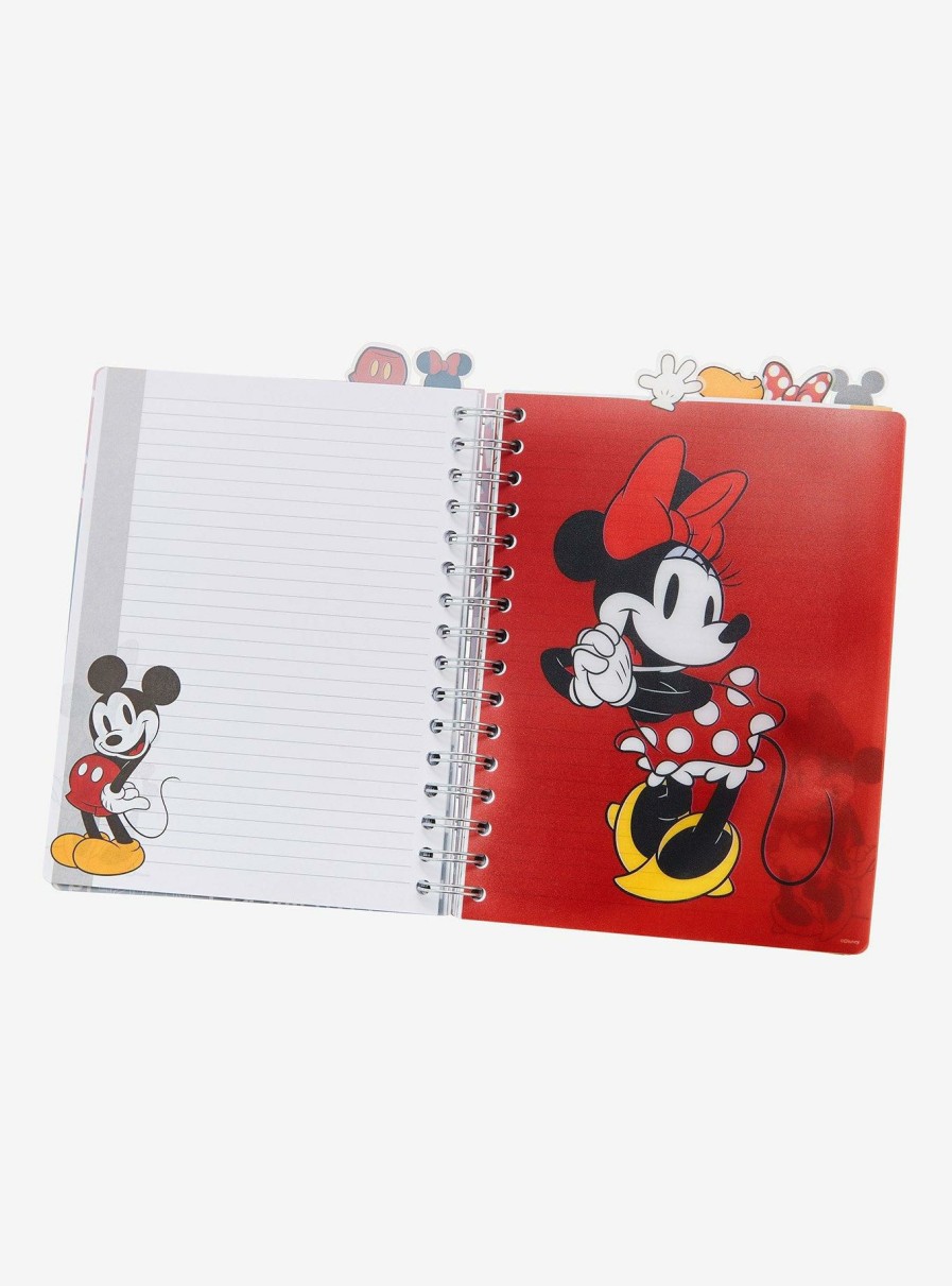 Office * | Disney Mickey & Minnie Mouse Classic Looks Tab Journal Free Delivery