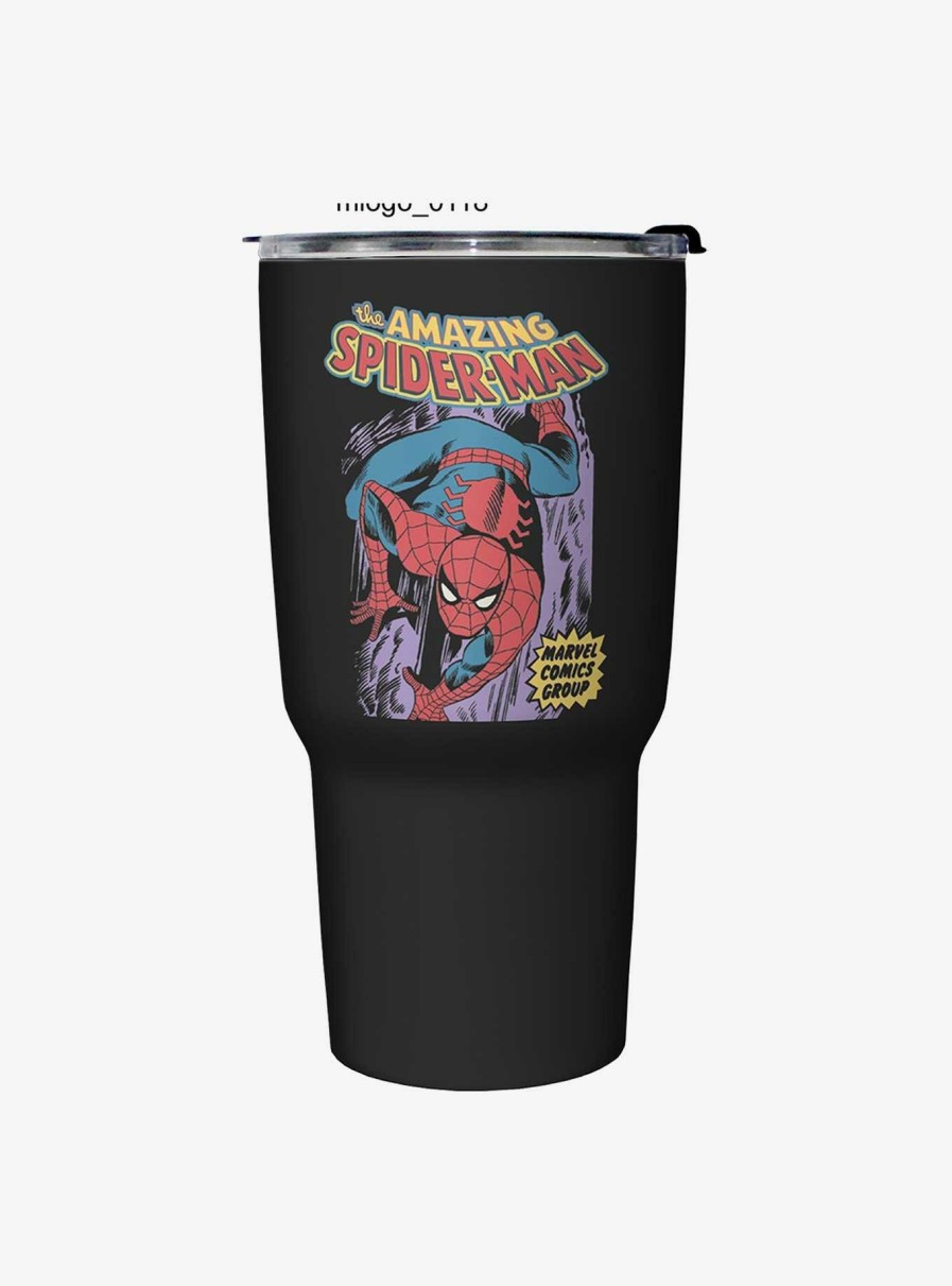 Kitchen * | Marvel Spider-Man Spidey Cover Travel Mug New Threads