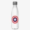 Kitchen * | Marvel Captain America Shield Icon Stainless Steel Water Bottle Less Expensive