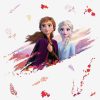 Decor * | Disney Frozen 2 Elsa And Anna Peel And Stick Giant Wall Decals Less Expensive