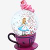 Decor * | Disney Alice In Wonderland Teacup Snow Globe Best-Selling