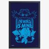 Decor * | Sonic The Hedgehog World Is Mine Framed Wood Wall Art Sale Online