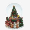 Decor * | Kurt Adler Musical Christmas Tree Snow Globe Hot Sale