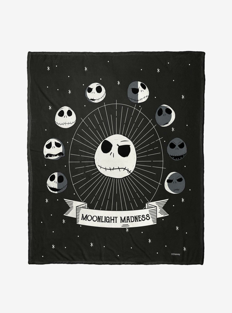 Bedroom * | The Nightmare Before Christmas Phases Of Jack Throw Blanket Best-Selling