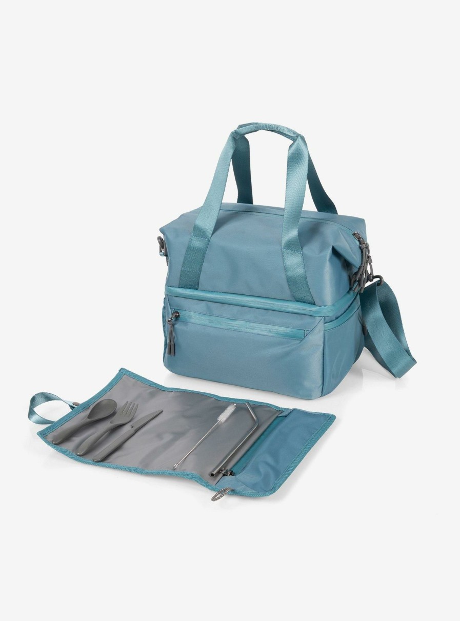 Outdoors * | Tarana Aurora Blue Insulated Lunch Bag Latest Fashion