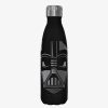 Kitchen * | Star Wars Vader Black Stainless Steel Water Bottle Latest