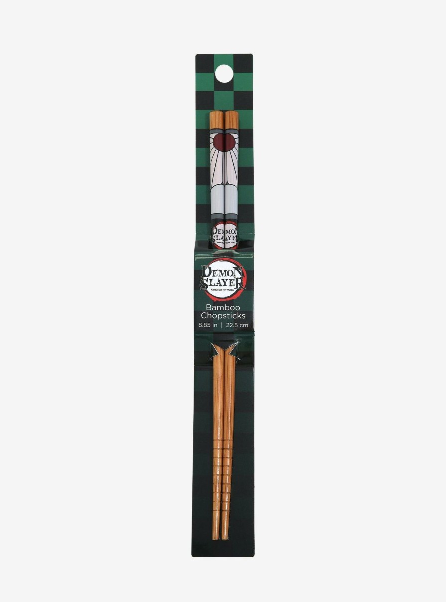 Kitchen * | Demon Slayer: Kimetsu No Yaiba Hanafuda Earring Chopsticks Latest