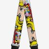 Music * | Dc Comics Supergirl Face Close Up Guitar Strap Latest Fashion