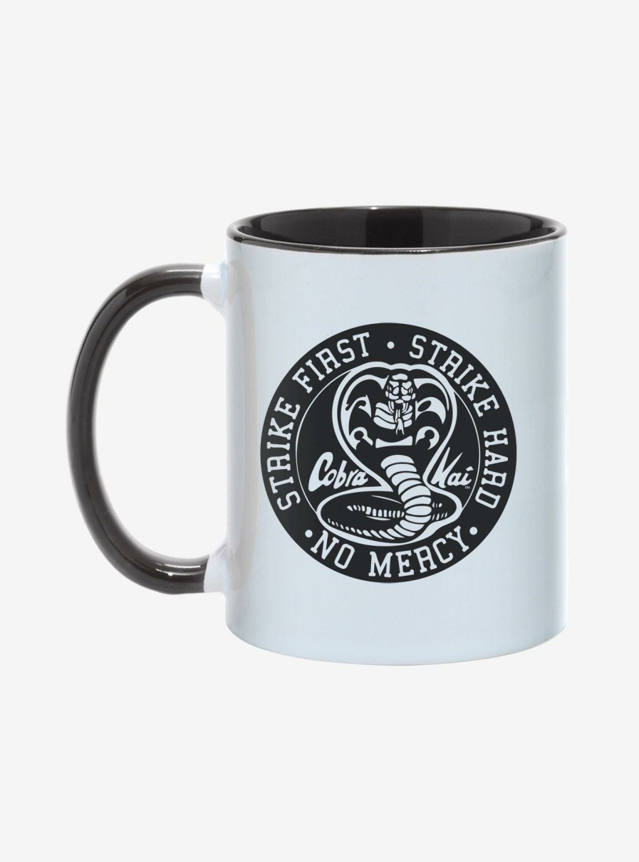 Kitchen * | Cobra Kai Strike First, Strike Hard Mug 11Oz Best Sellers