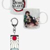 Kitchen * | Demon Slayer: Kimetsu No Yaiba Mug & Keychain Set Top Selling