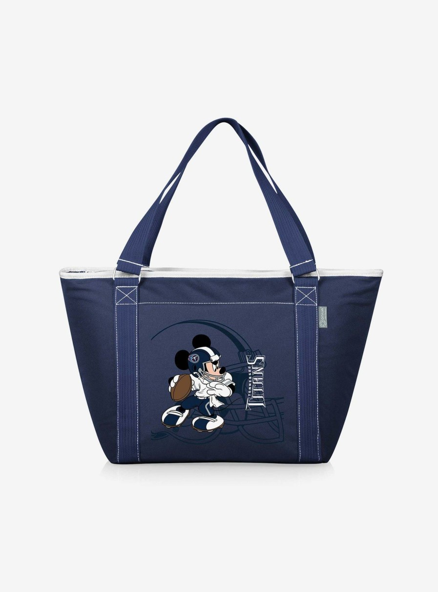 Outdoors * | Disney Mickey Mouse Nfl Tennessee Titans Tote Cooler Bag Hot Sale