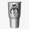 Kitchen * | Star Wars Mandalorian Logo Stainless Steel Travel Mug Fire Sale