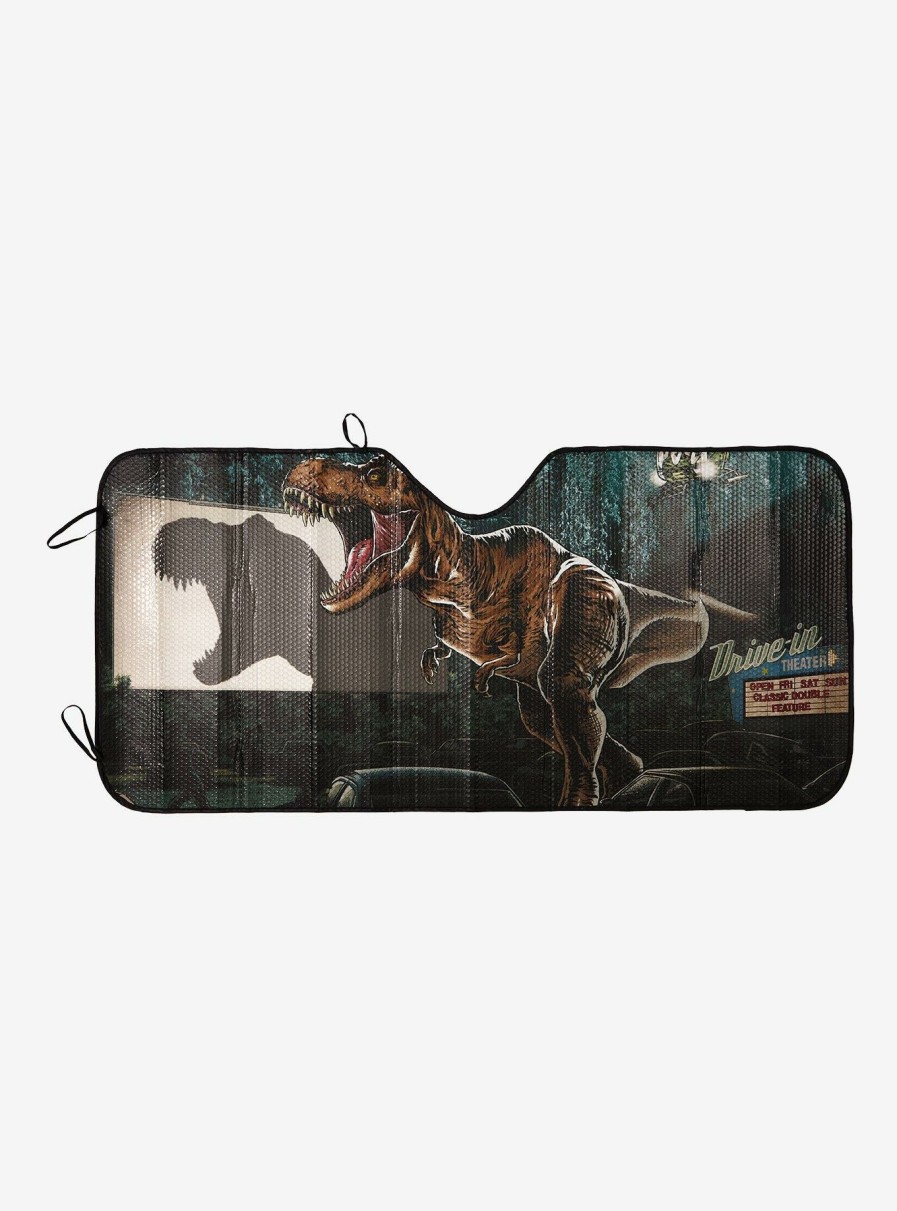 Auto * | Jurassic Park T-Rex Drive-In Sunshade Boxlunch Exclusive Latest