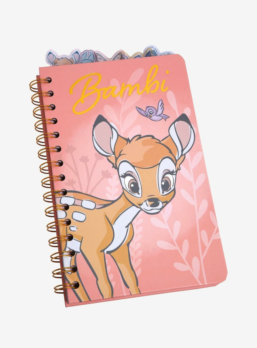 Office * | Disney Bambi Character Portrait Tab Journal Boxlunch Exclusive Top Selling