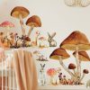 Decor * | Mushroom Giant Peel And Stick Wall Decals New Threads