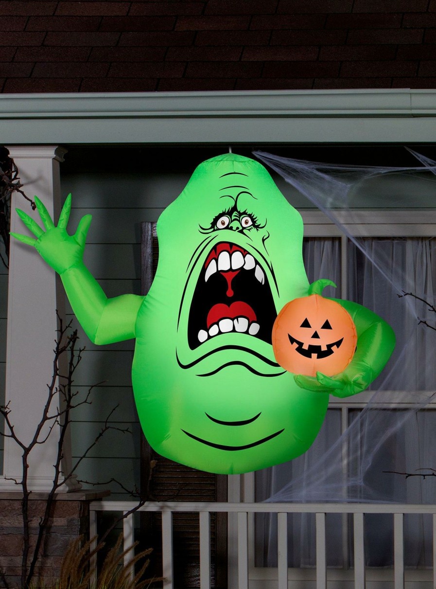 Decor * | Ghostbusters Slimer Hanging Inflatable Decor Latest