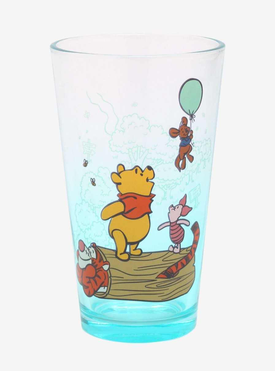 Kitchen * | Disney Winnie The Pooh Pooh & Friends Pint Glass Boxlunch Exclusive Sale Online