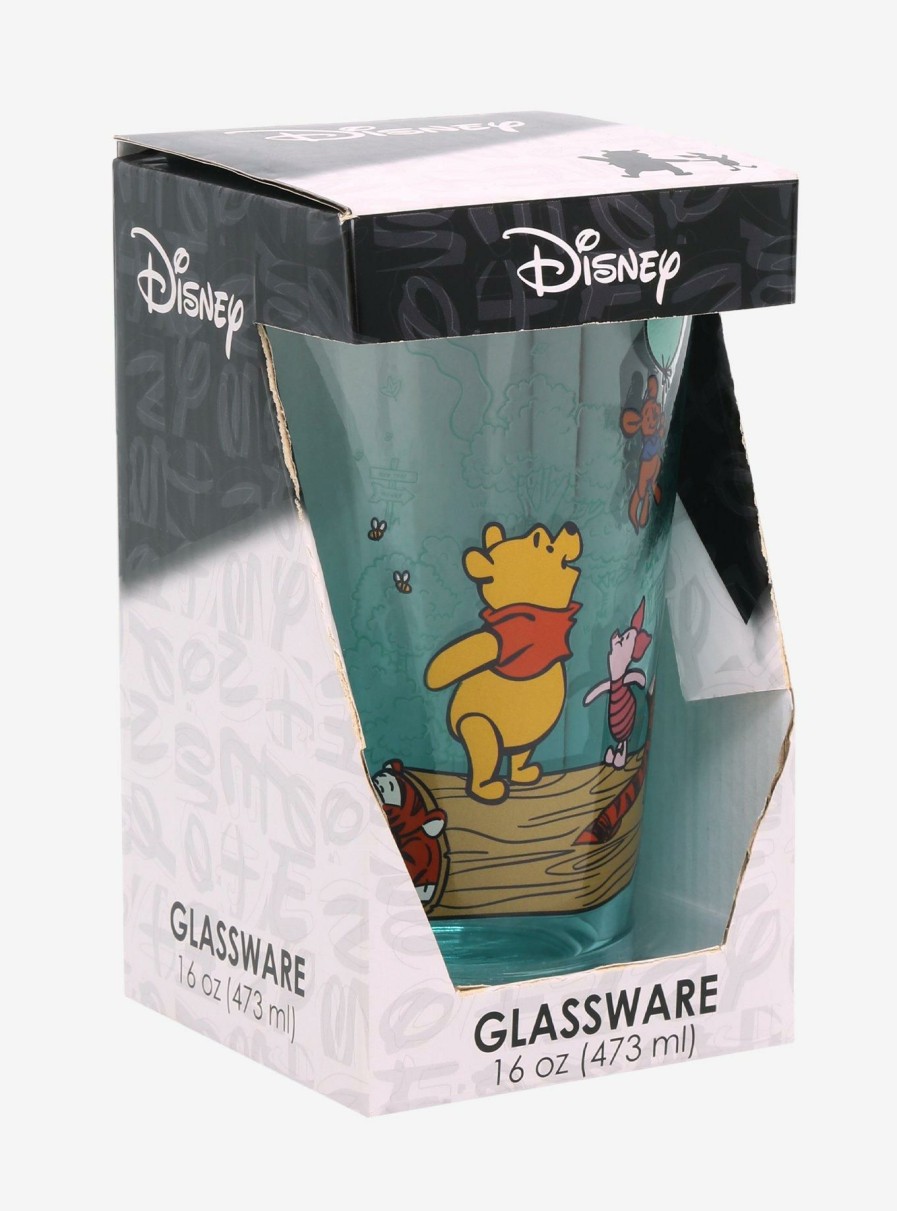 Kitchen * | Disney Winnie The Pooh Pooh & Friends Pint Glass Boxlunch Exclusive Sale Online