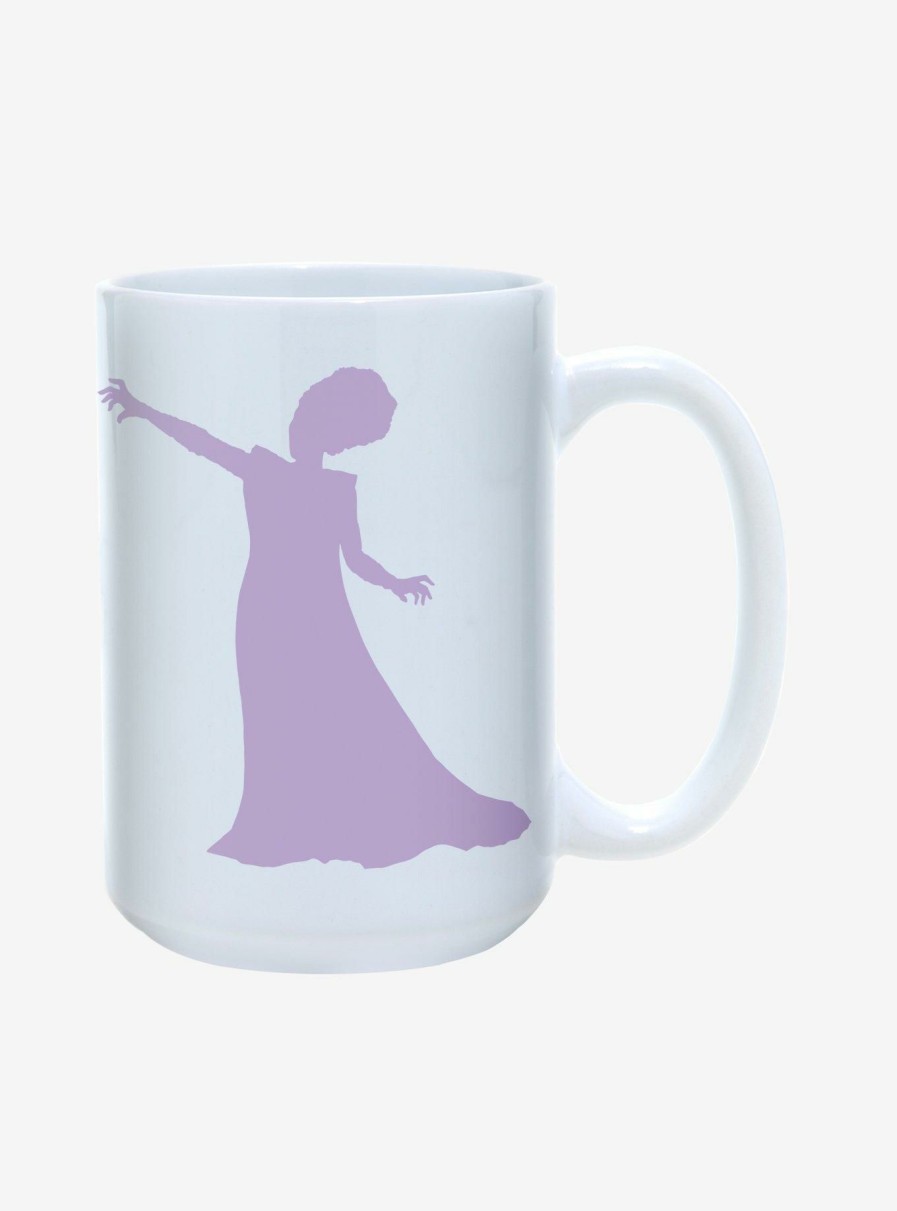 Kitchen * | Universal Monsters The Bride Of Frankenstein Silhouette Mug 15Oz Best-Selling