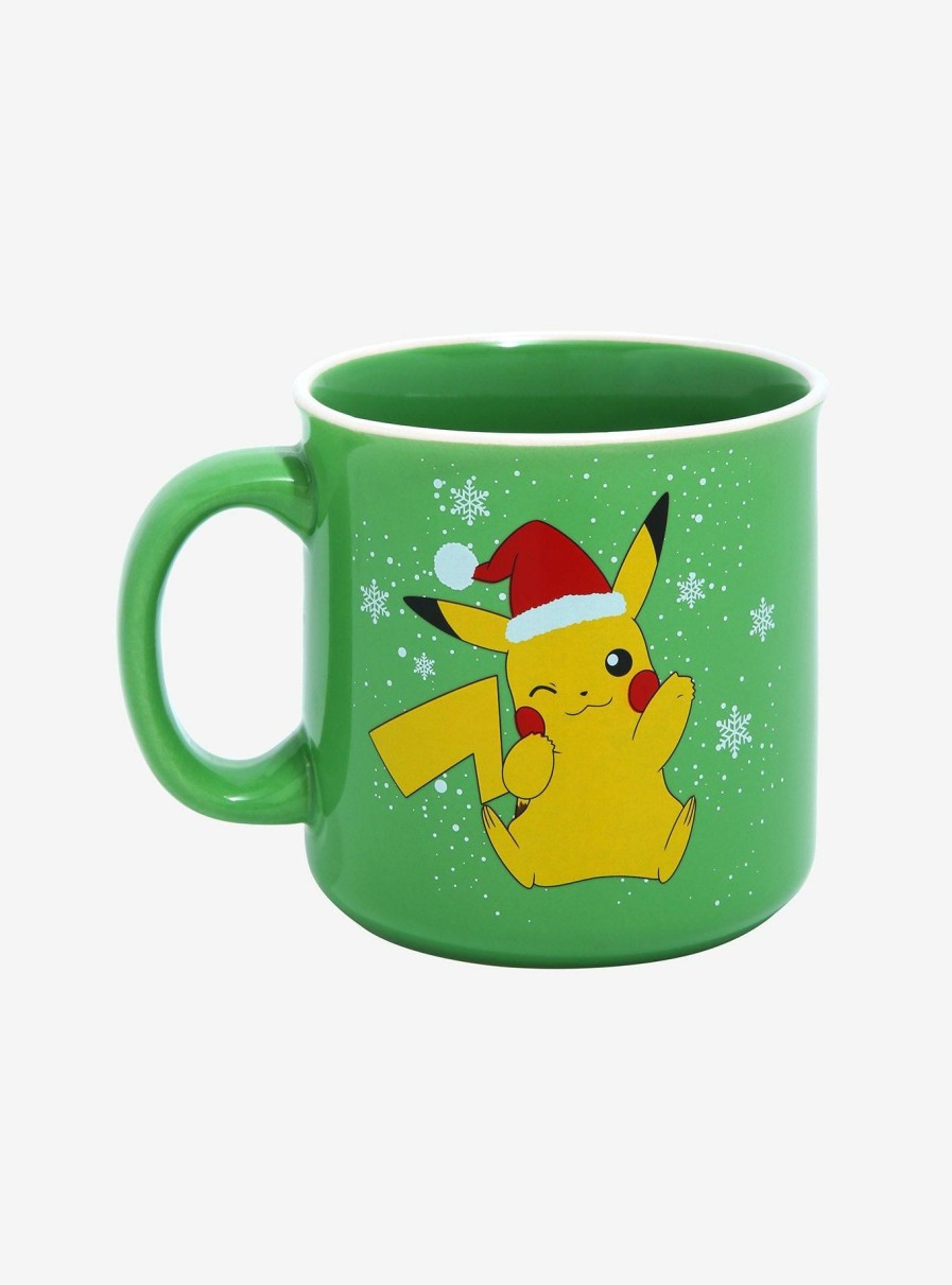 Kitchen * | Pokemon Holiday Pikachu Camper Mug Sale Online