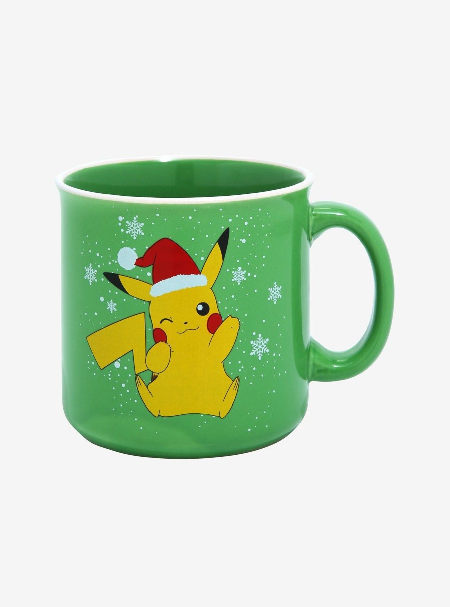 Kitchen * | Pokemon Holiday Pikachu Camper Mug Sale Online