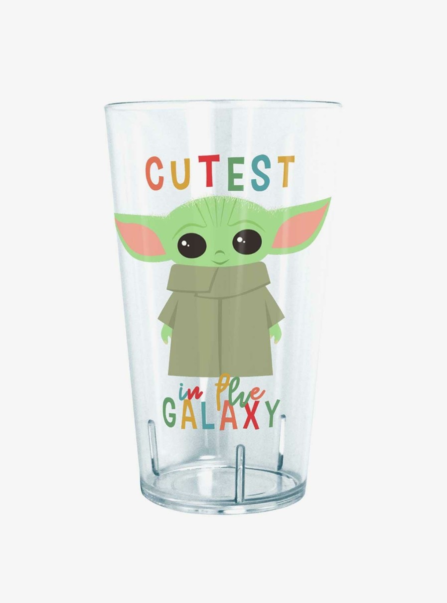 Kitchen * | Star Wars The Mandalorian Cutest Little Child Pint Glass Fire Sale