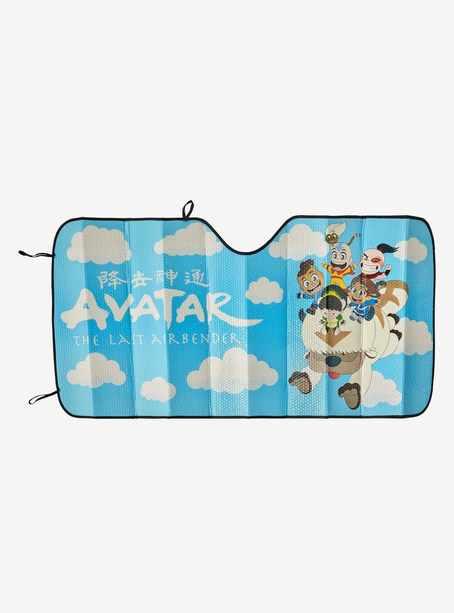 Auto * | Avatar: The Last Airbender Chibi Gaang Clouds Sunshade Boxlunch Exclusive Fire Sale