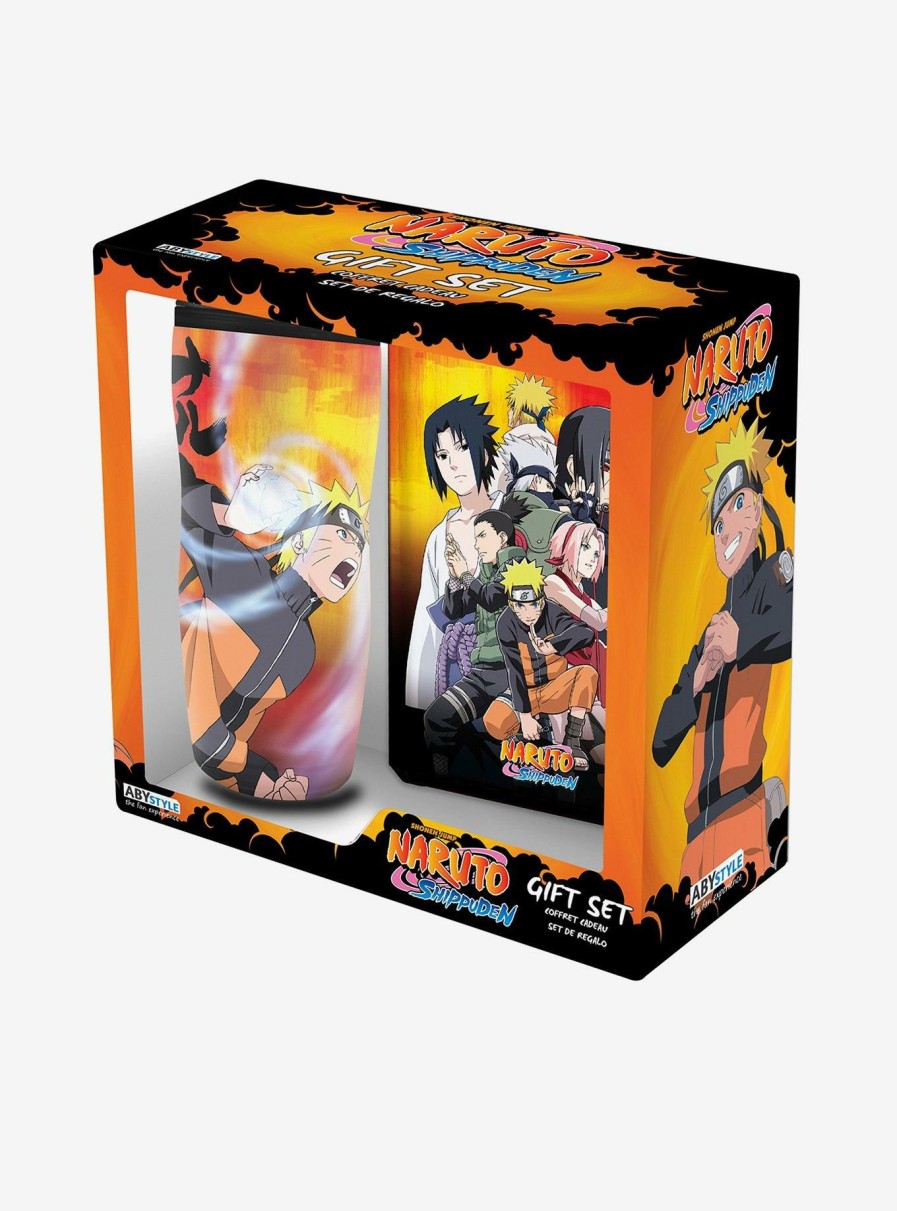 Kitchen * | Naruto Shippuden Notebook & Tumbler Gift Set Fire Sale