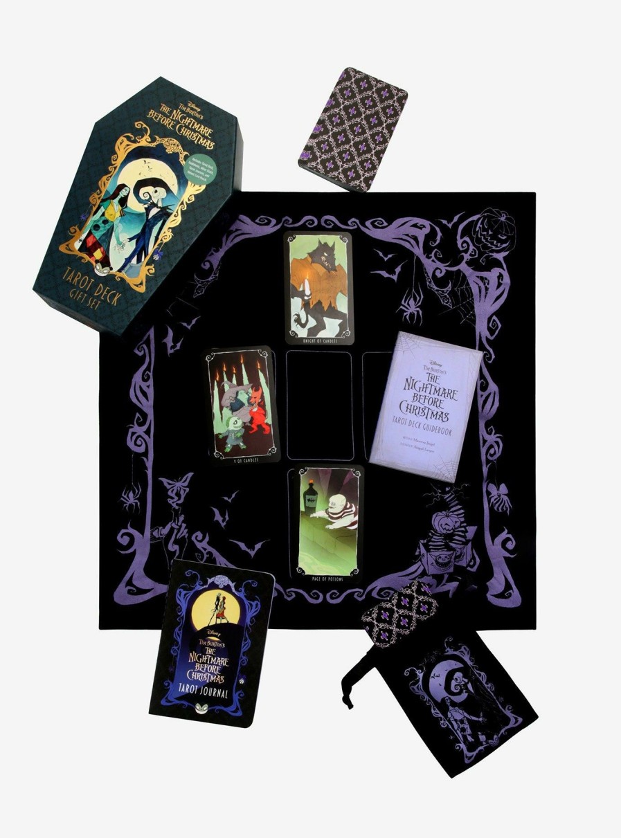 Games * | Disney The Nightmare Before Christmas Tarot Card Deck And Guidebook Gift Set Hot Sale