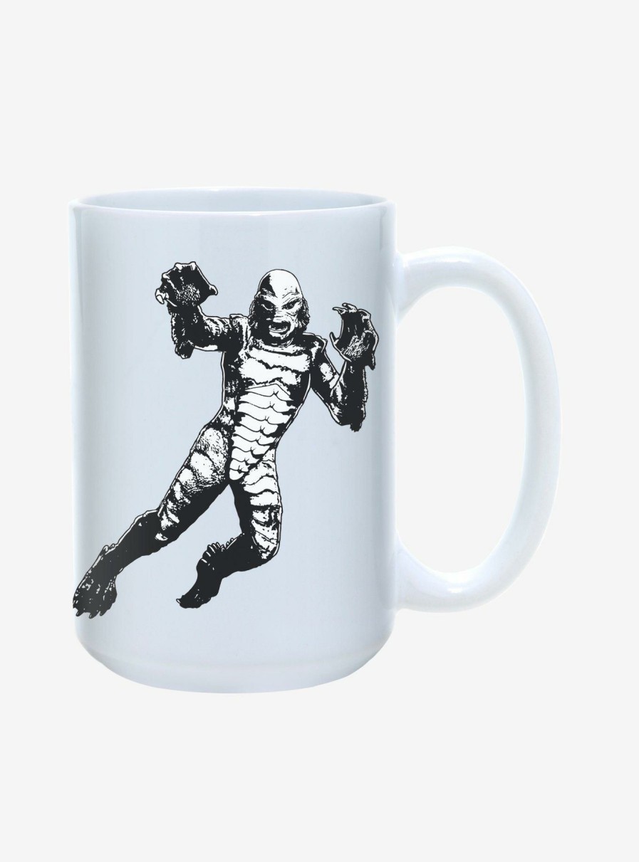 Kitchen * | Universal Monsters Creature From The Black Lagoon Portrait Mug 15Oz Discount