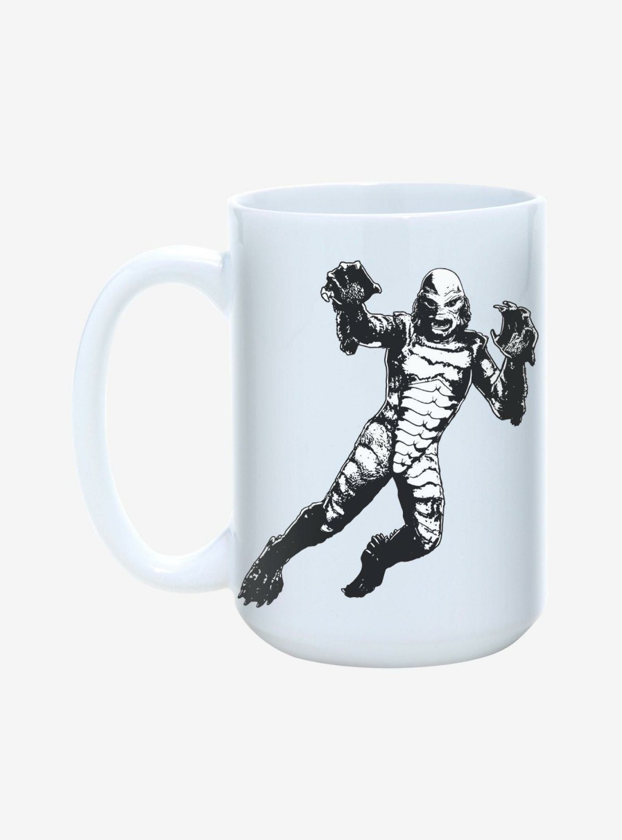 Kitchen * | Universal Monsters Creature From The Black Lagoon Portrait Mug 15Oz Discount