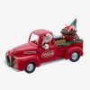 Decor * | Coca Cola Santa In Pickup Truck Latest Fashion