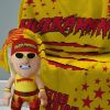 Bedroom * | Wwe Hulk Hogan Sleep Squad Throw Blanket X Plush Bundle Latest Fashion