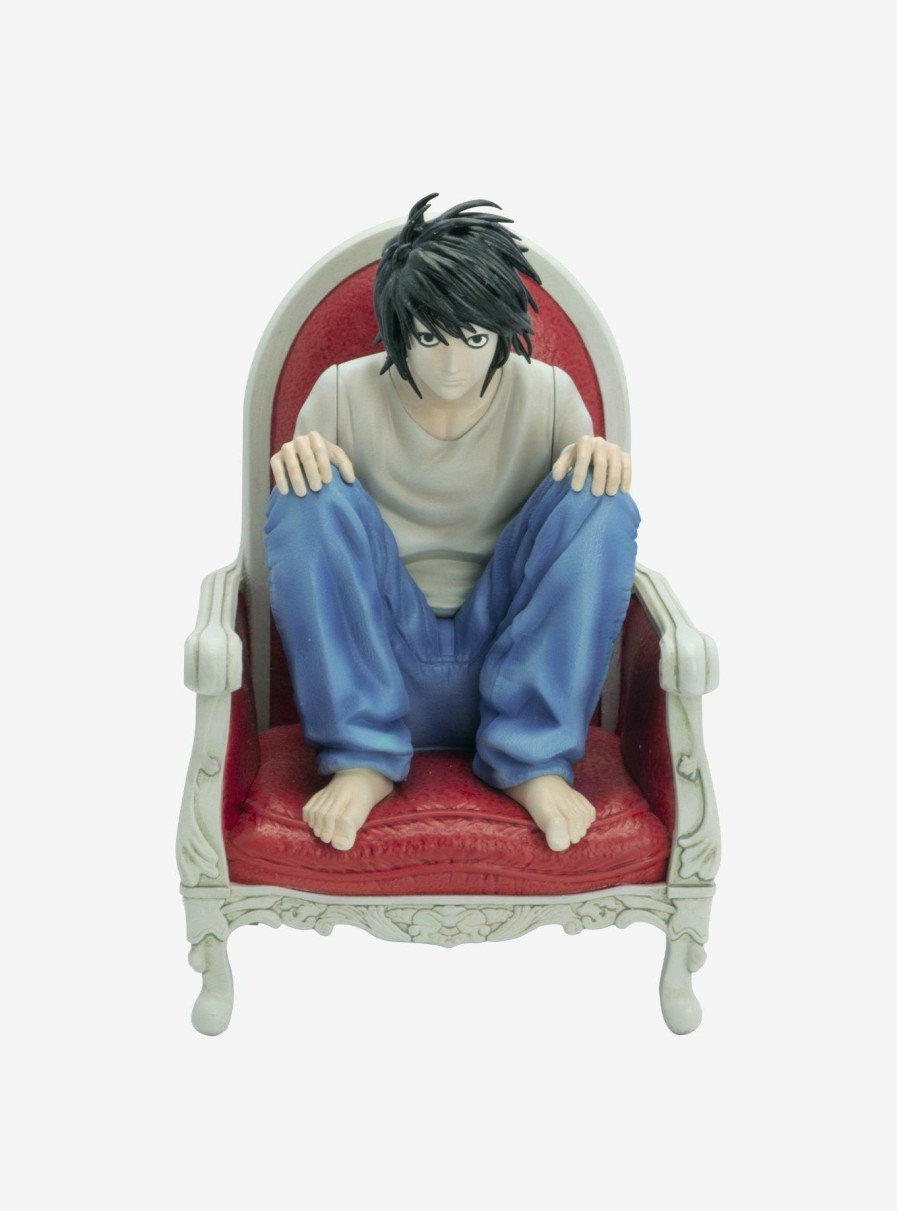 Kitchen * | Death Note L Mug, Figure, And Keychain Bundle Fire Sale