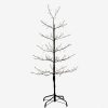 Decor * | Black Twig With Warm White Cool White Twinkle Lights 4 Ft Tree Hot Sale