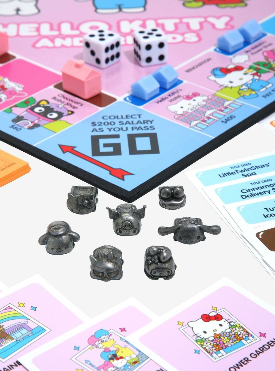 Games * | Sanrio Monopoly: Hello Kitty & Friends Edition Less Expensive