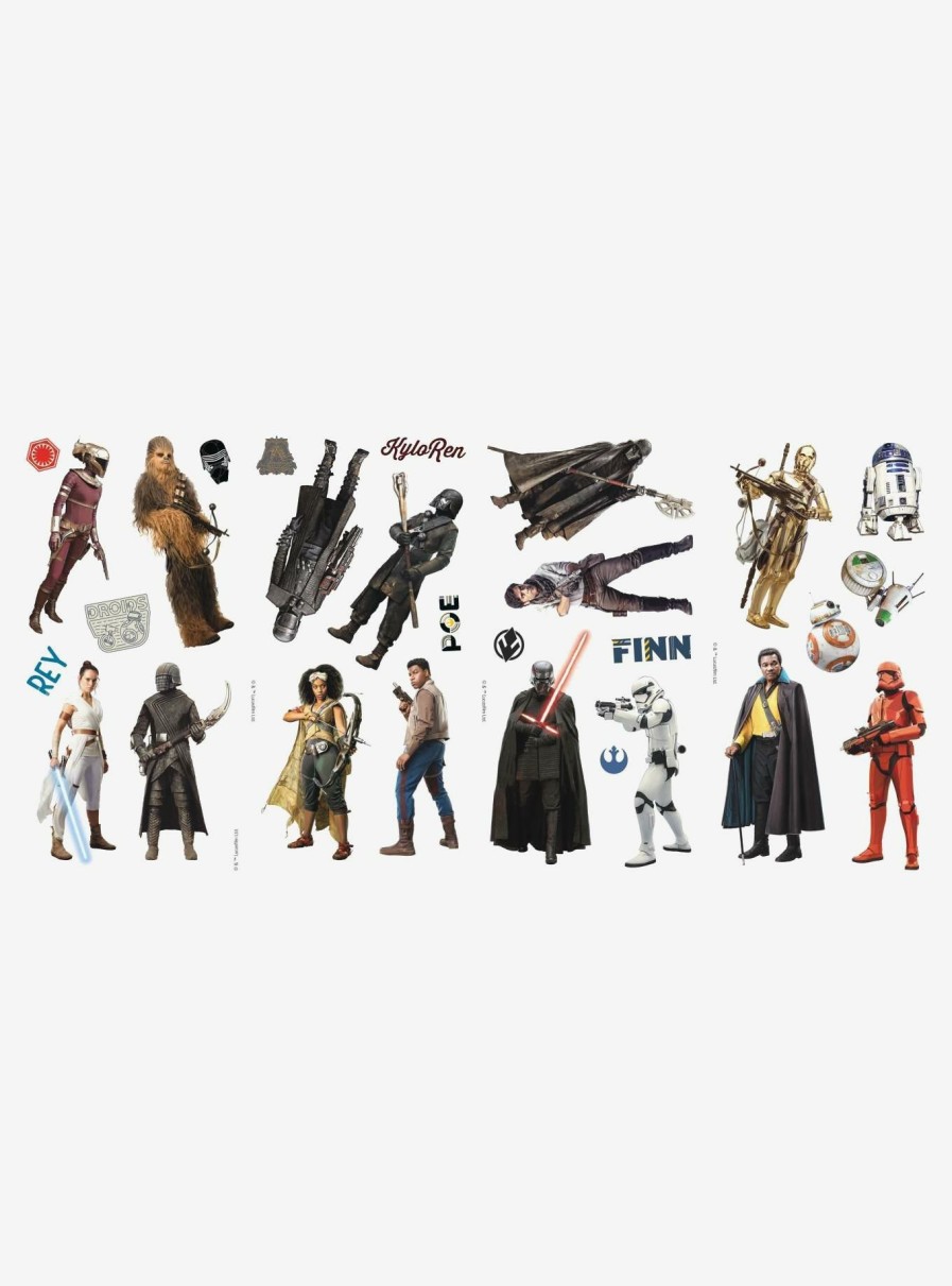 Decor * | Star Wars Episode Ix Peel And Stick Wall Decals Latest