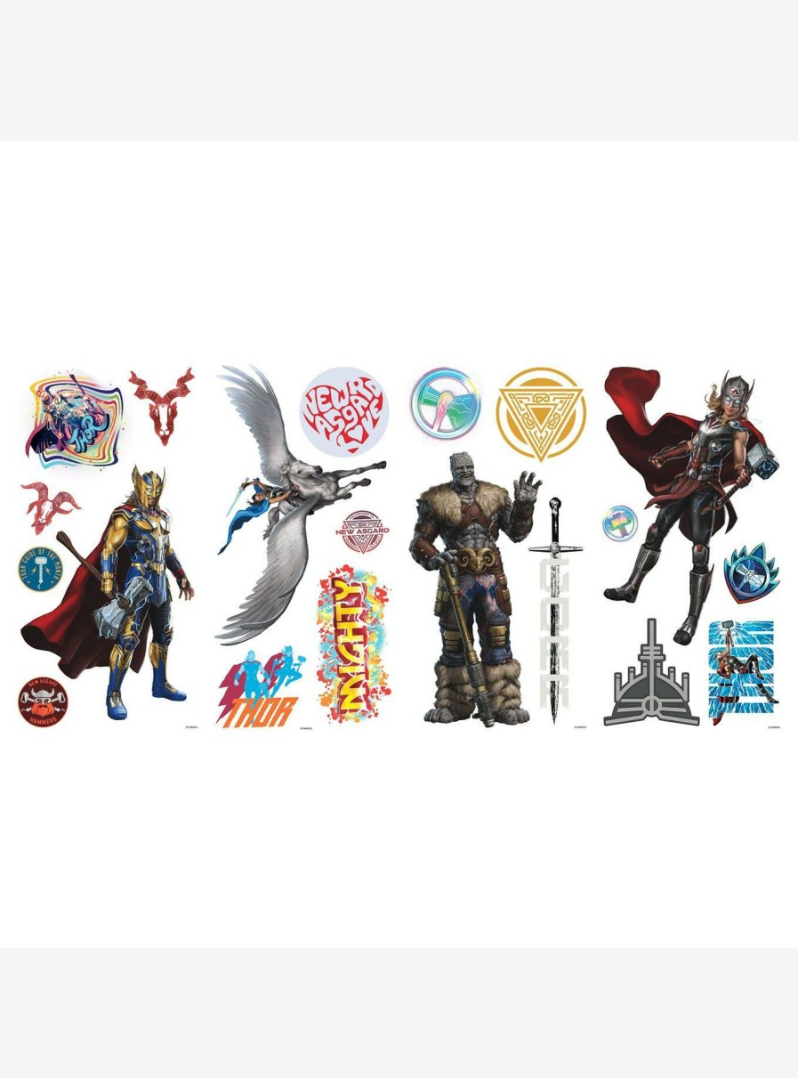 Decor * | Thor: Love & Thunder Peel & Stick Wall Decals Less Expensive