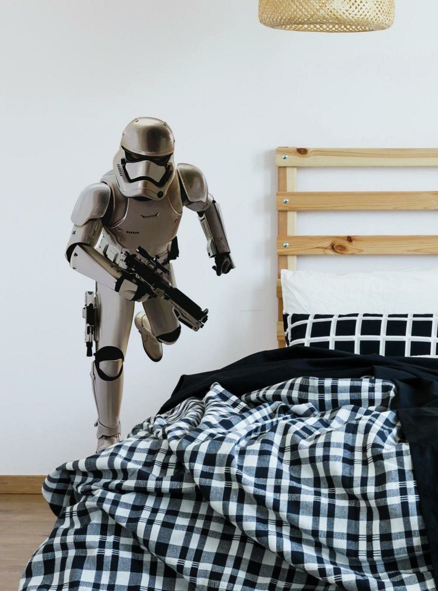 Decor * | Star Wars The Force Awakens Episode Vii Storm Trooper Peel & Stick Giant Wall Decals Hot Sale