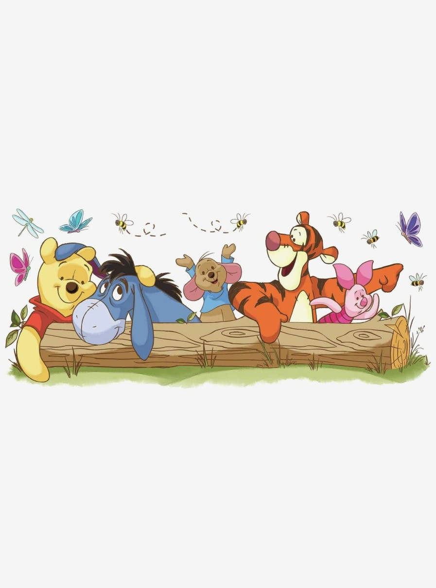 Decor * | Disney Winnie The Pooh: Pooh & Friends Outdoor Fun Peel And Stick Giant Wall Decals Large Choice