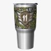 Kitchen * | Stranger Things Eleven Camo Travel Mug Bargain Sale