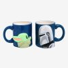 Kitchen * | Star Wars The Mandalorian Mando & The Child 3D Mug Set Latest