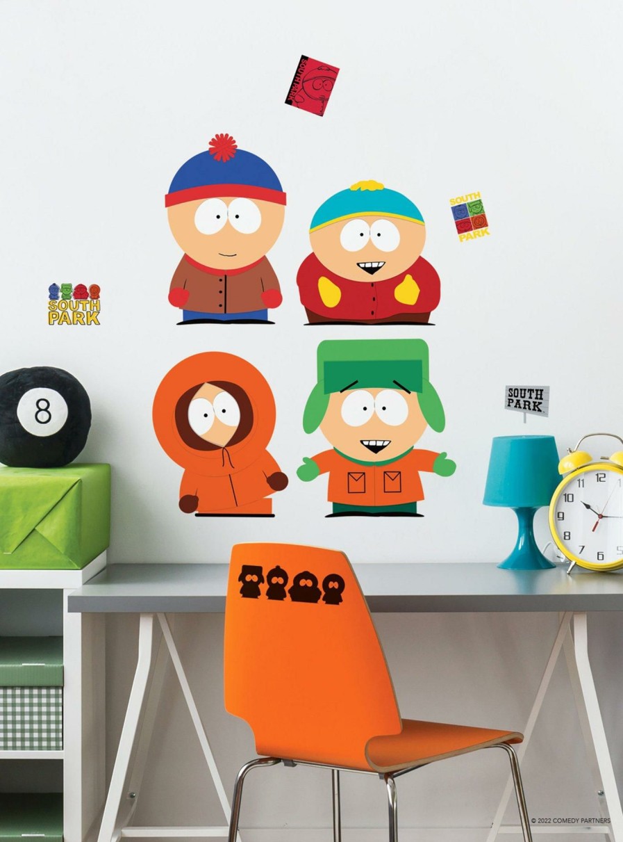 Decor * | South Park Xl Giant Peel & Stick Wall Decals Latest