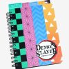 Office * | Demon Slayer: Kimetsu No Yaiba Split Patterns Tab Journal Sale Online