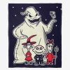 Bedroom * | The Nightmare Before Christmas Terror Trio Throw Blanket Discount