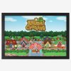 Decor * | Animal Crossing: New Leaf Town Framed Wall Art New Threads