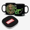 Kitchen * | Marvel Guardians Of The Galaxy I Am Groot Mug Warmer With Mug Less Expensive