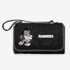 Bedroom * | Disney Mickey Mouse Nfl Las Vegas Raiders Outdoor Picnic Blanket Less Expensive